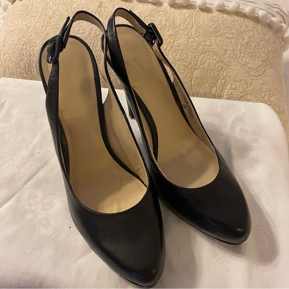 Nine West “Realluvo” Swing-back High Heel in Black, Women’s Size 8M